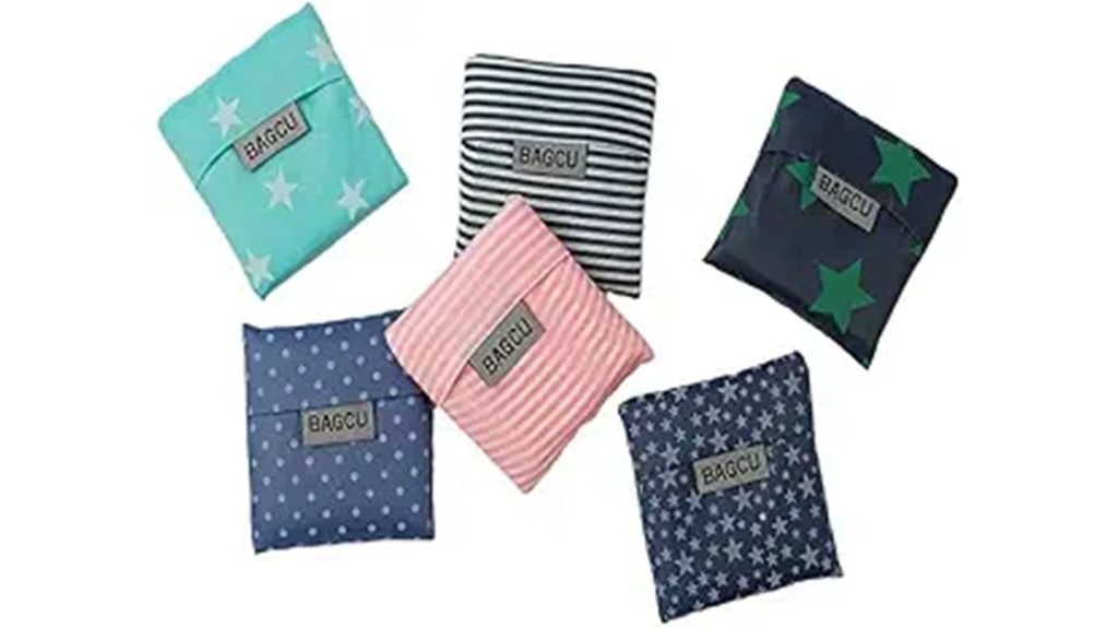 eco friendly reusable foldable cloth totes
