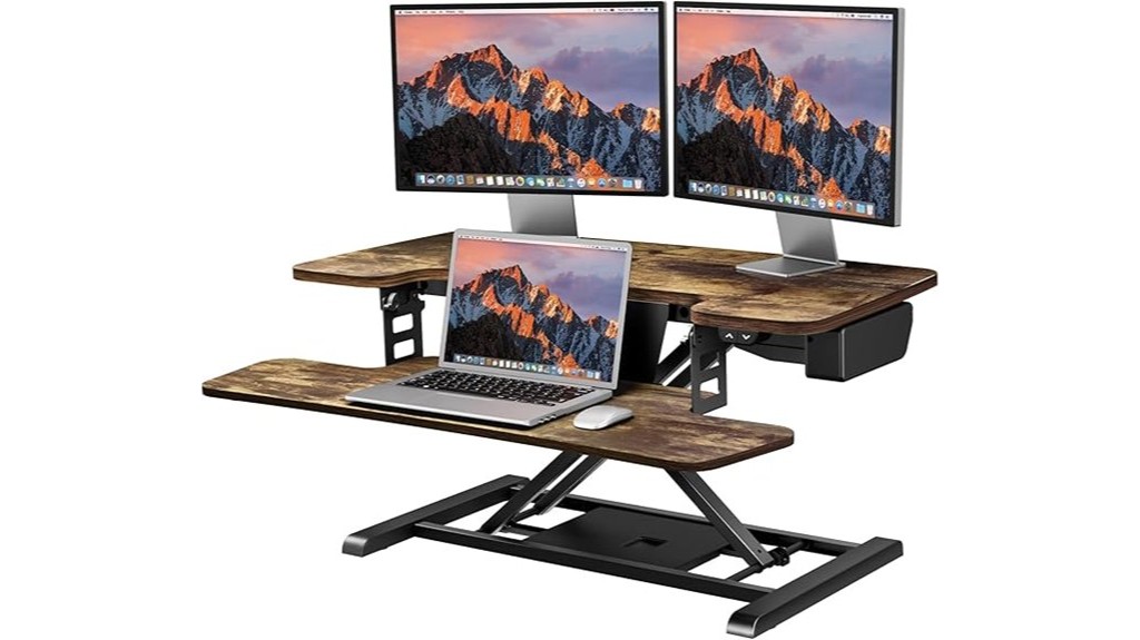 electric motorized standing desk