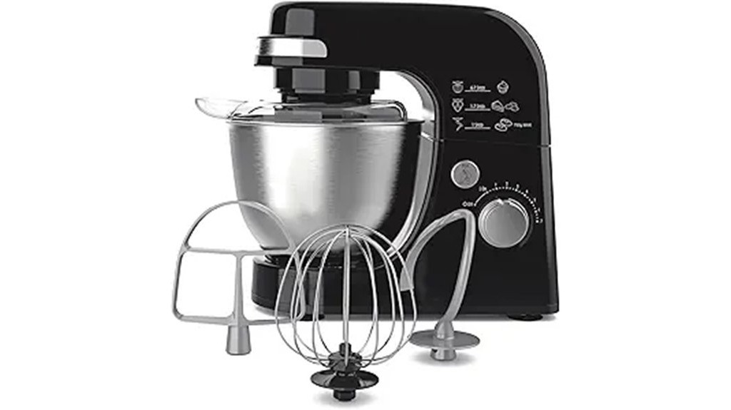 electric stand mixer black color