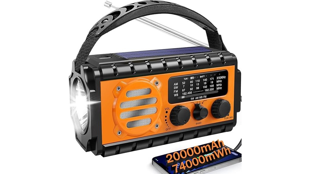 emergency radio with noaa weather
