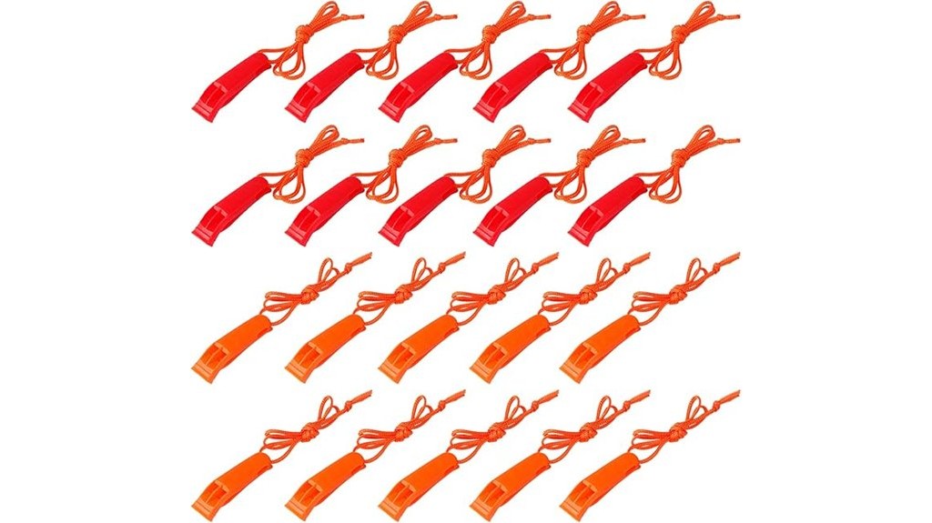 emergency safety whistle set