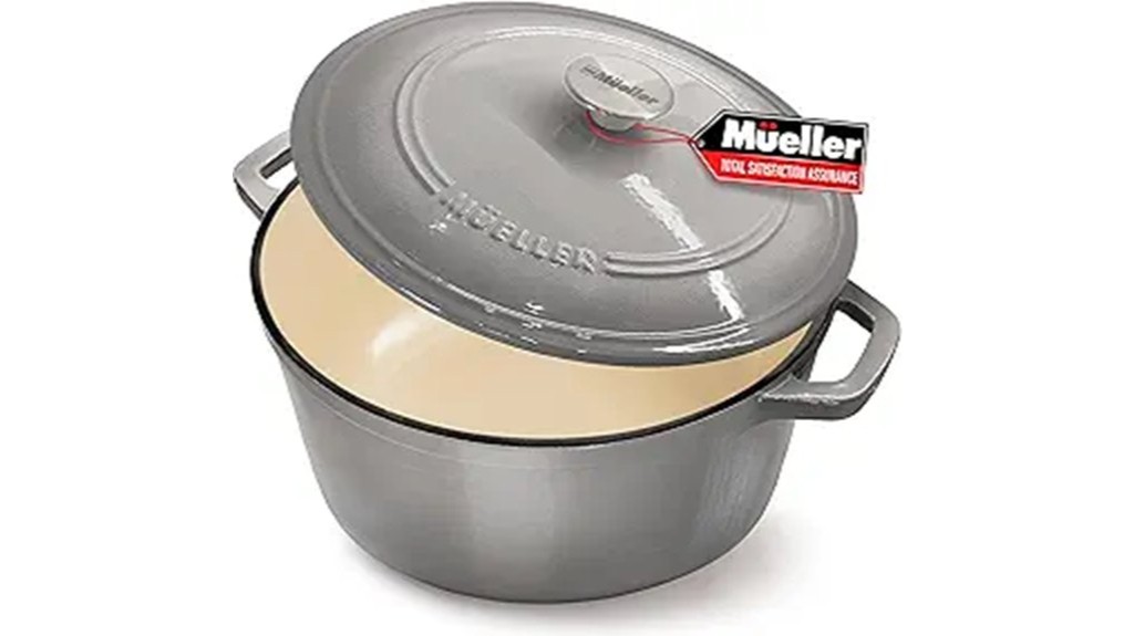 enameled cast iron dutch oven