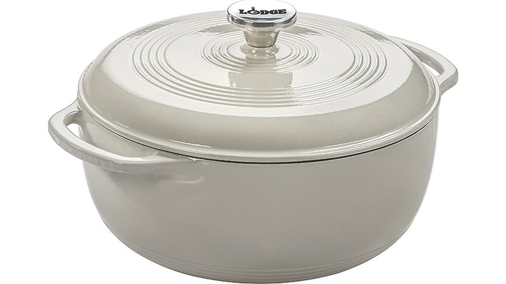 enameled cast iron dutch oven