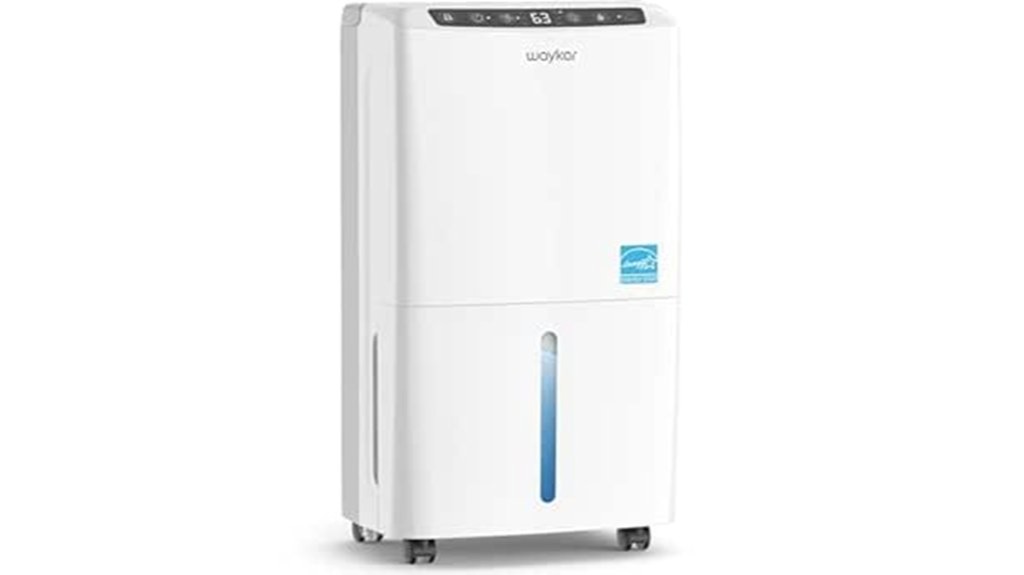 energy efficient large capacity dehumidifier
