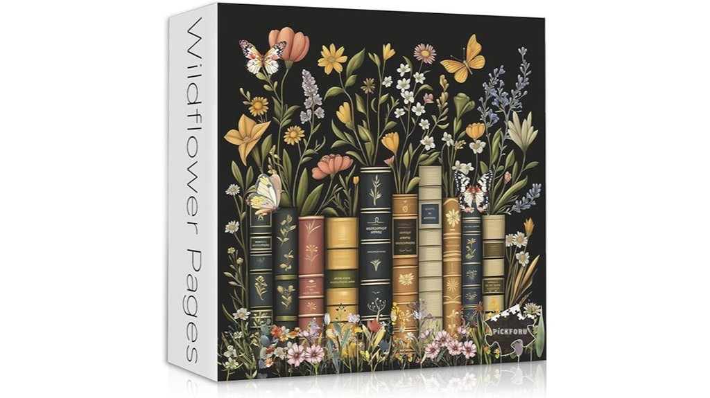 engaging floral themed jigsaw puzzle challenge