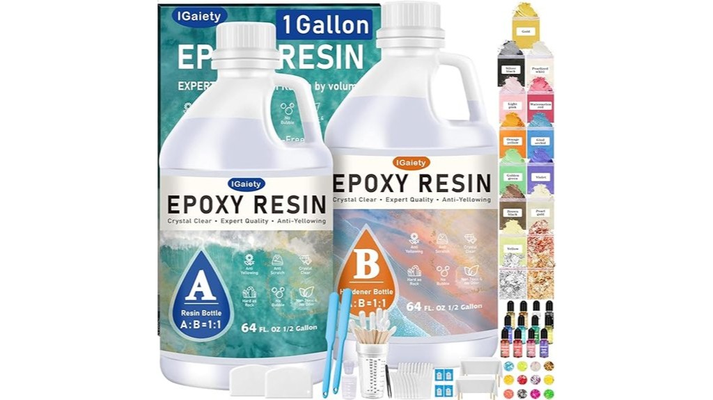 epoxy resin kit one gallon capacity