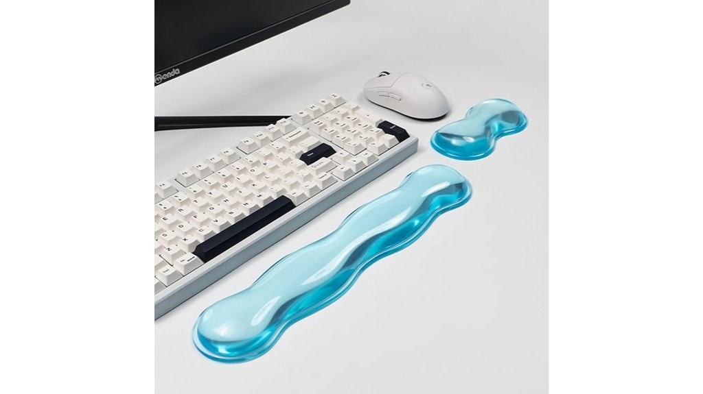 ergonomic silicone gel wrist rest