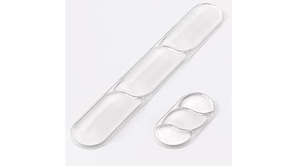 ergonomic silicone keyboard wrist support