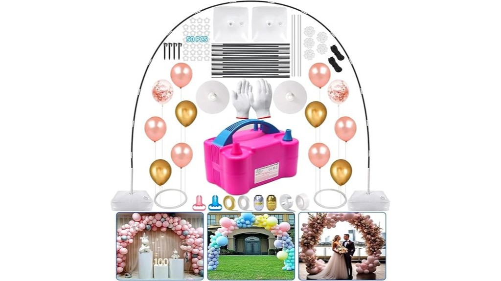 events balloon arch decoration kit