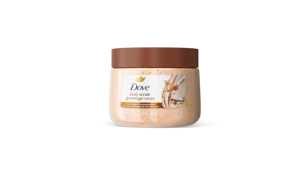 exfoliating body scrub with sweetness