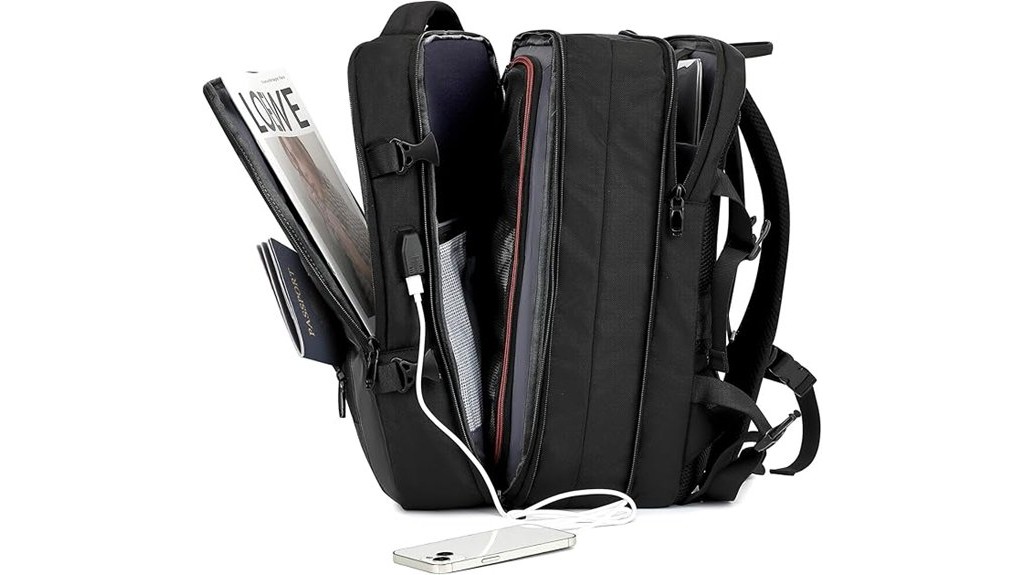 expandable travel backpack versatile accessory