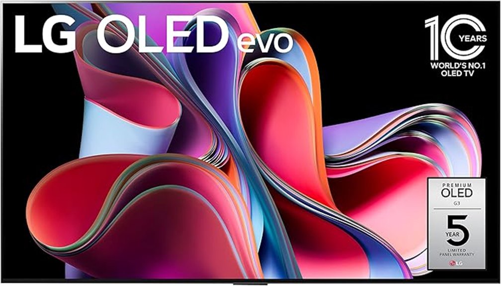 expansive 4k oled smart tv