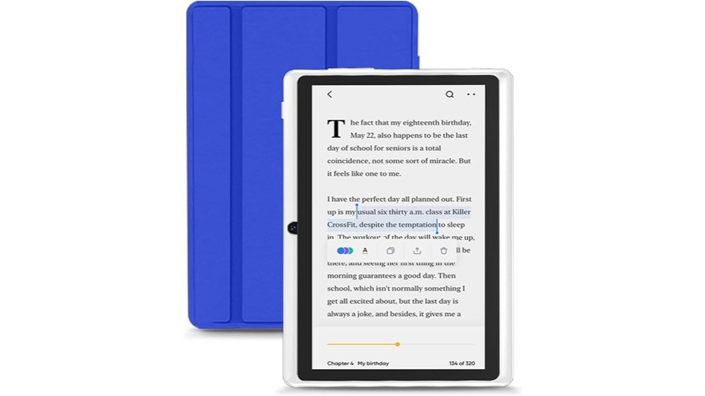 expansive android tablet with substantial storage