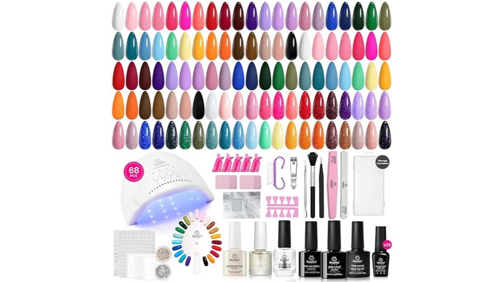 extensive nail polish accessory kit
