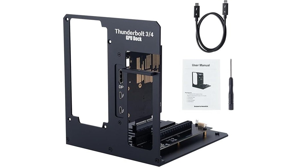 external gpu thunderbolt connectivity dock