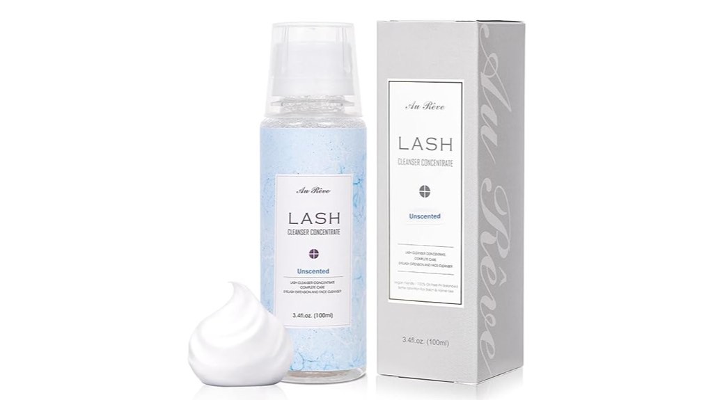 eyelash extension lash shampoo concentrate