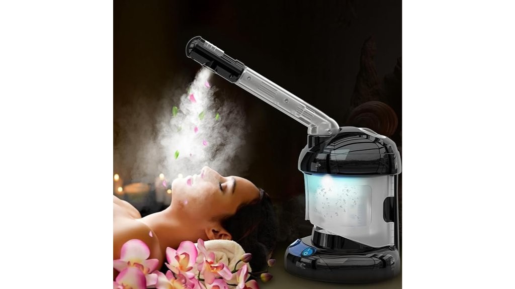 facial cleansing steam apparatus