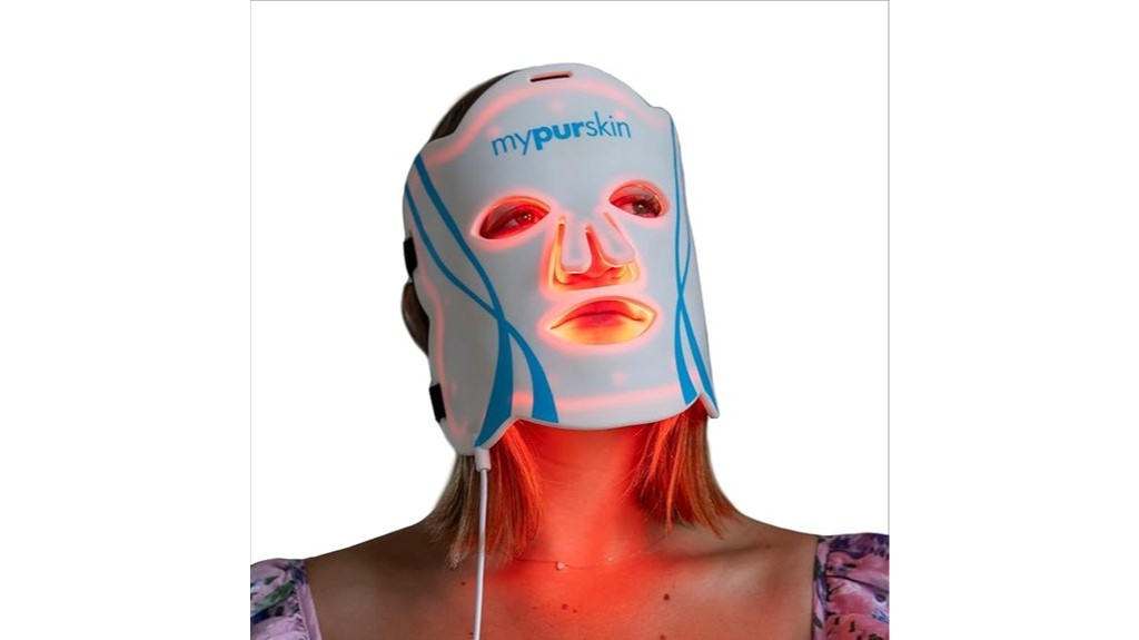 facial light therapy mask