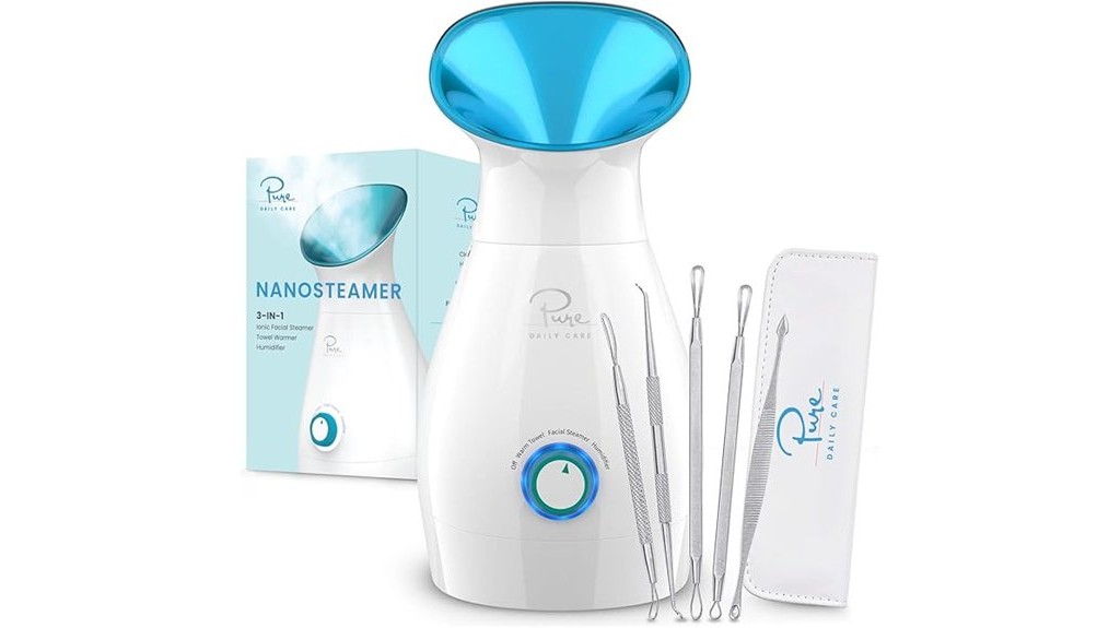 facial steamer with skin kit