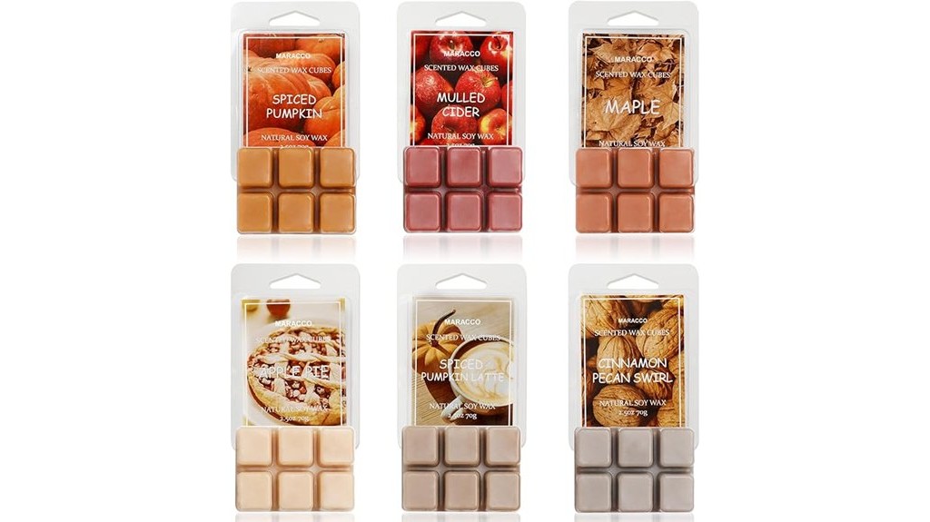 fall scented soy wax melts