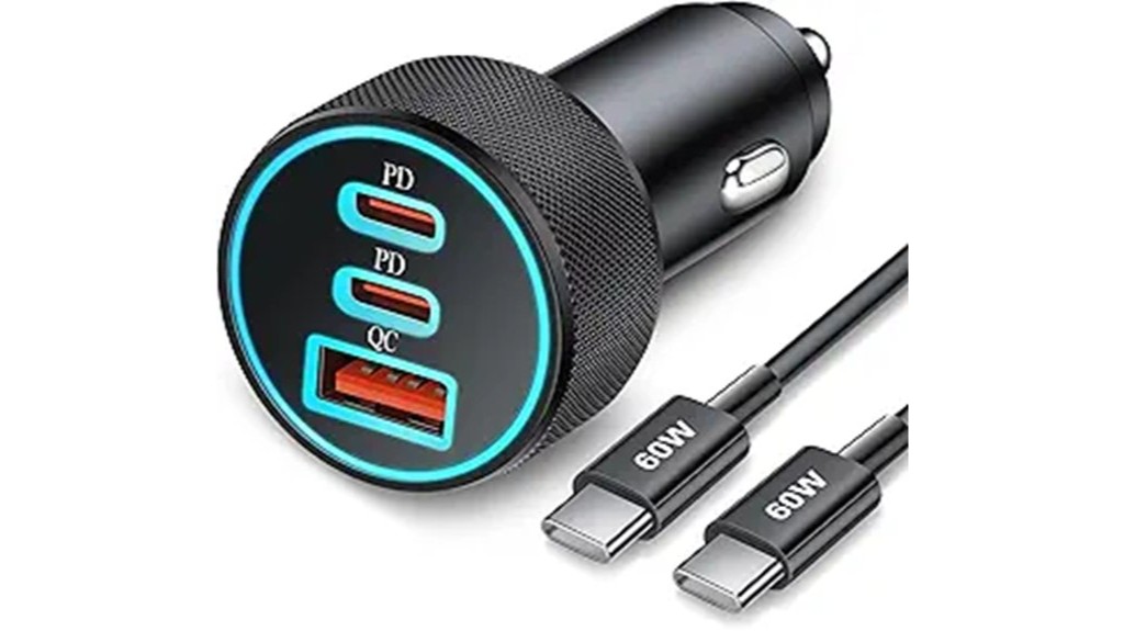 fast charging car adapter