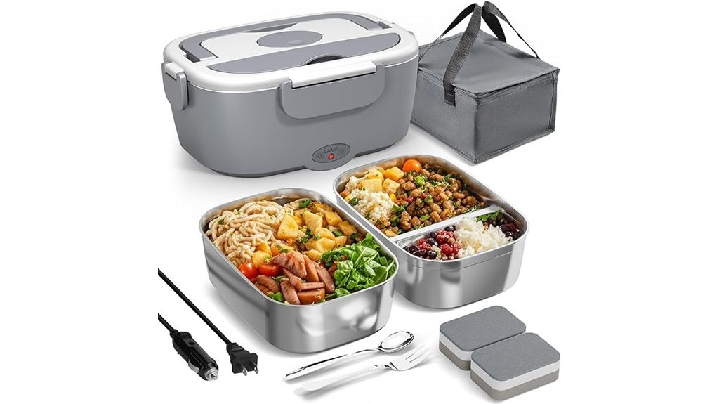 fast heated lunch box