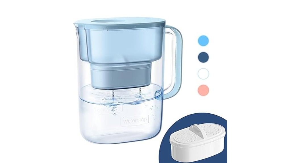 filters water effectively in pitcher