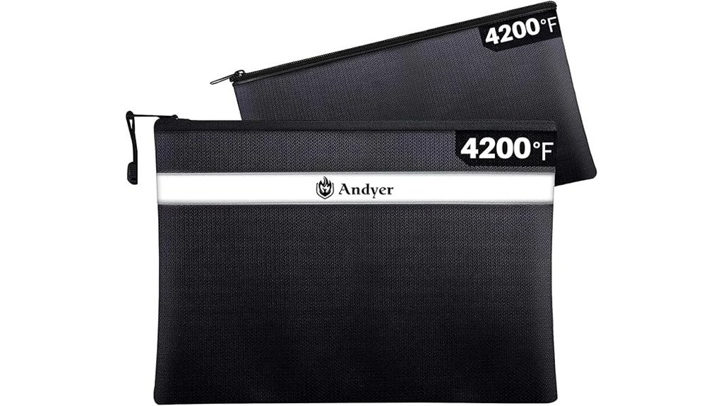 fireproof document and money storage
