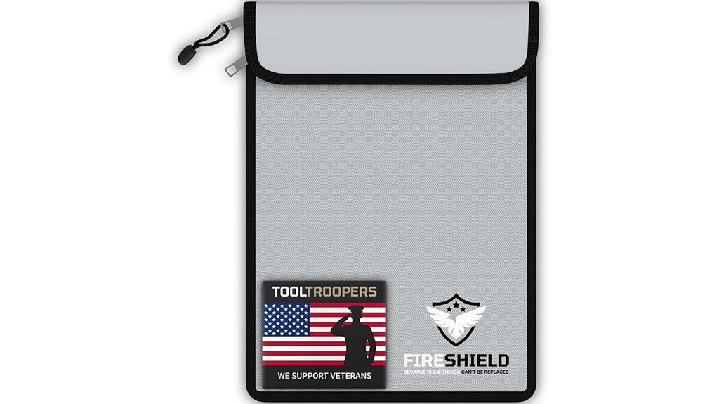 fireproof document storage container