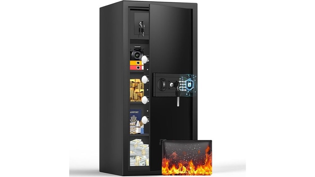 fireproof hidden safe extra large