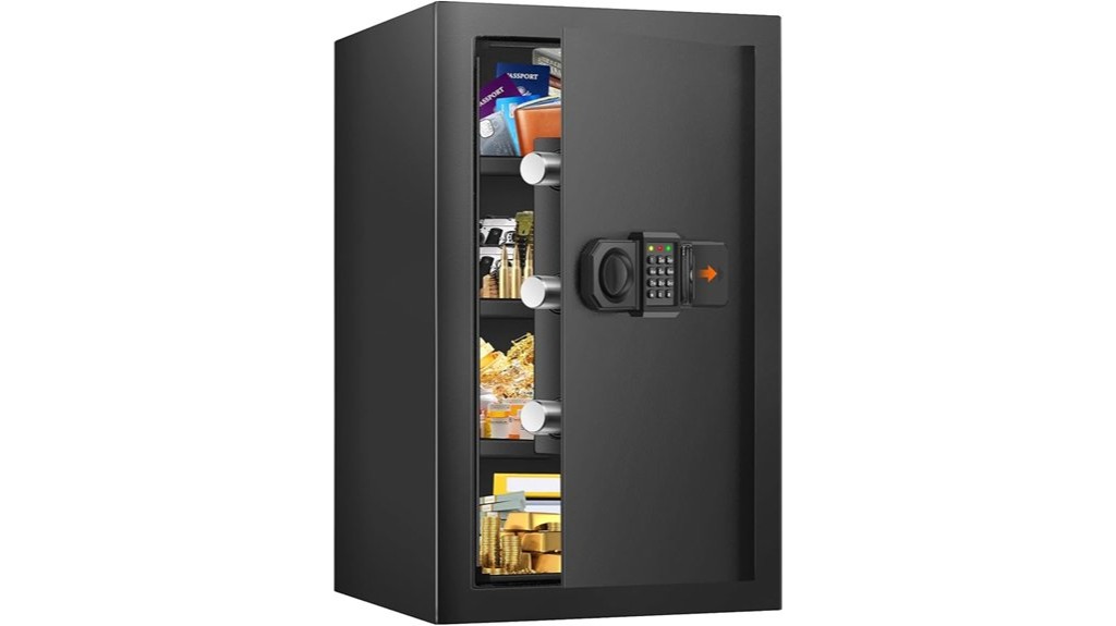 fireproof home safe large capacity