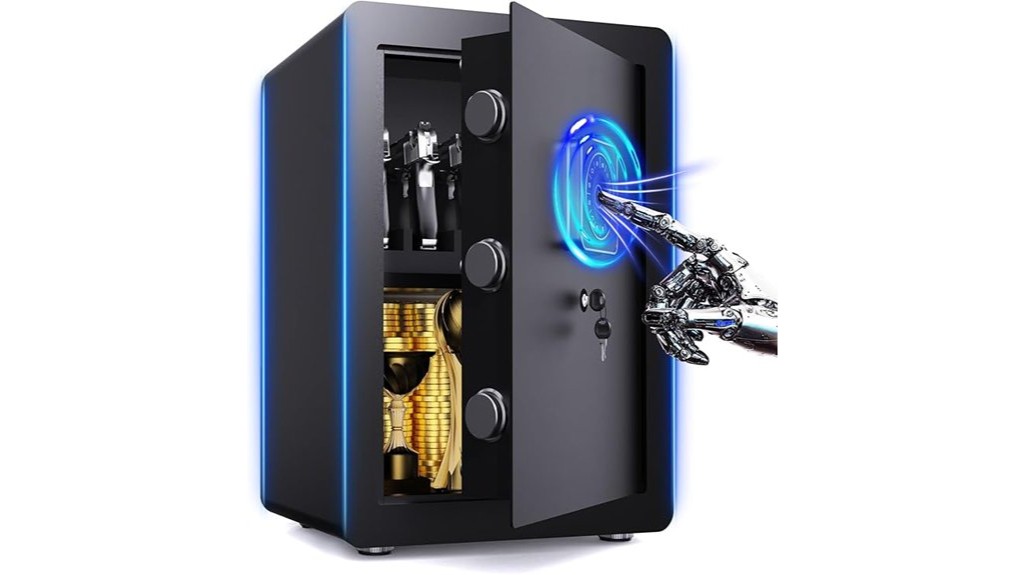 fireproof waterproof secure home office safe