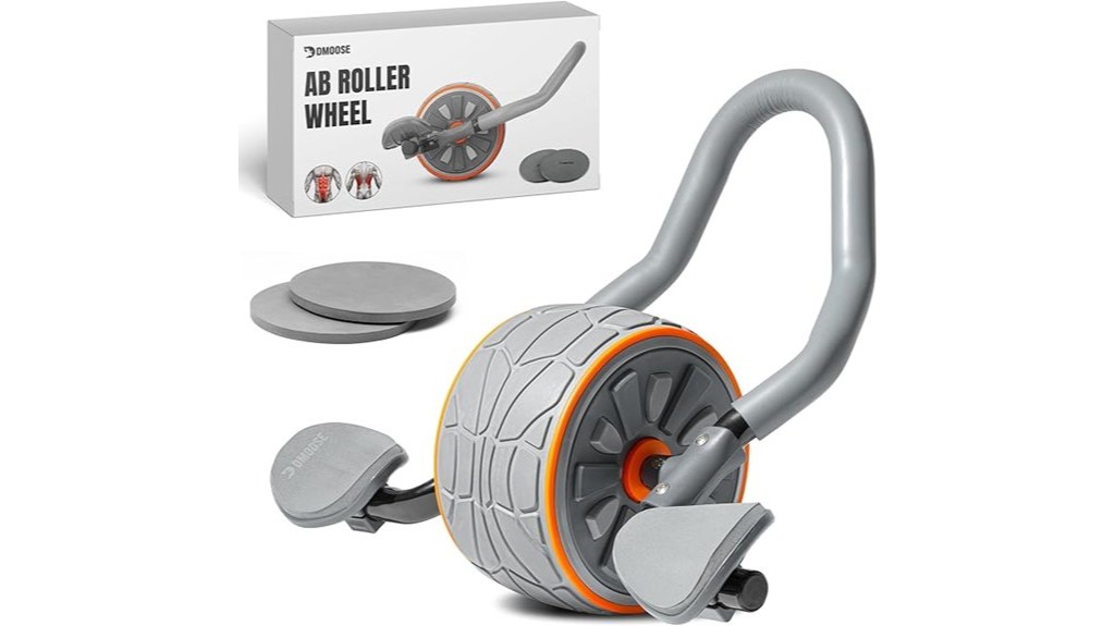 fitness ab roller with accessories