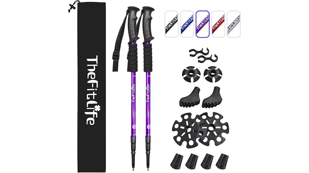 fitness focused nordic trekking poles
