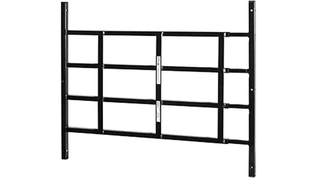 fixed carbon steel window grill