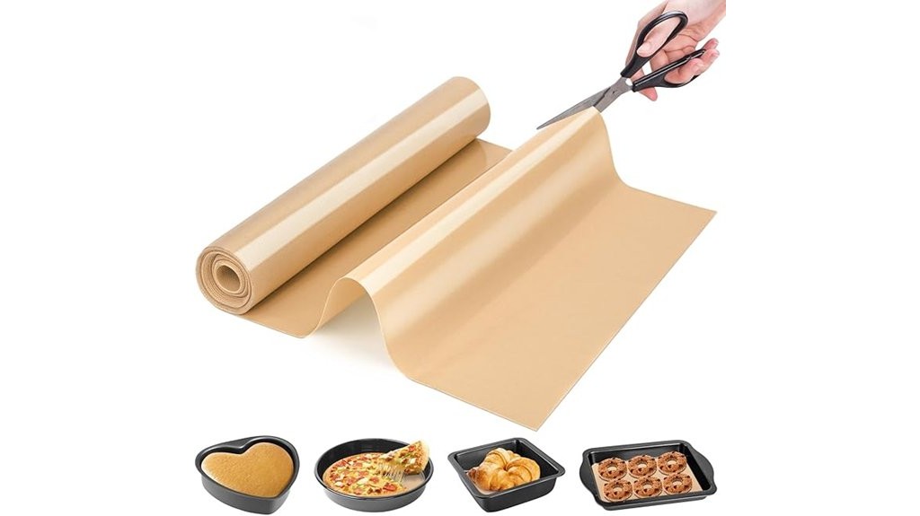 flexible silicone baking mat roll