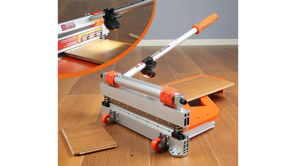 flooring cutter with wheels