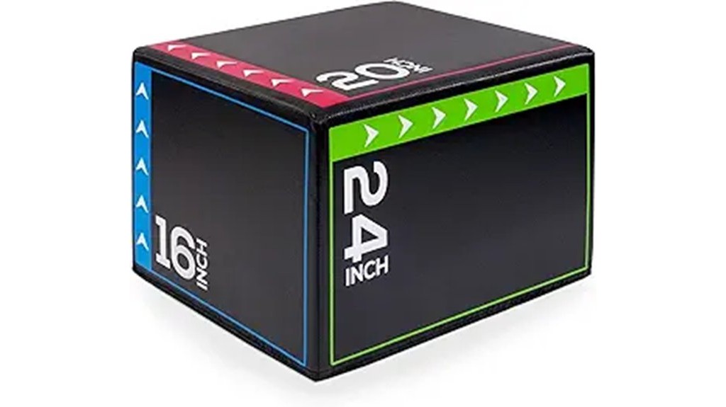 foam exercise jumping plyo box