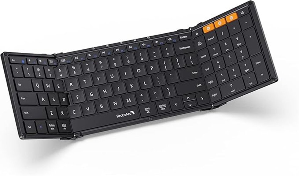 foldable bluetooth keyboard prototype