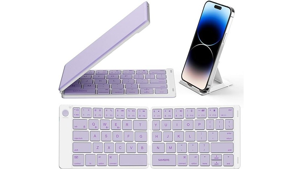 foldable bluetooth keyboard samsers