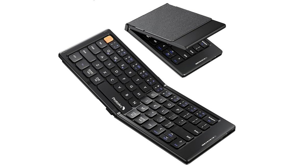 foldable compact bluetooth keyboard