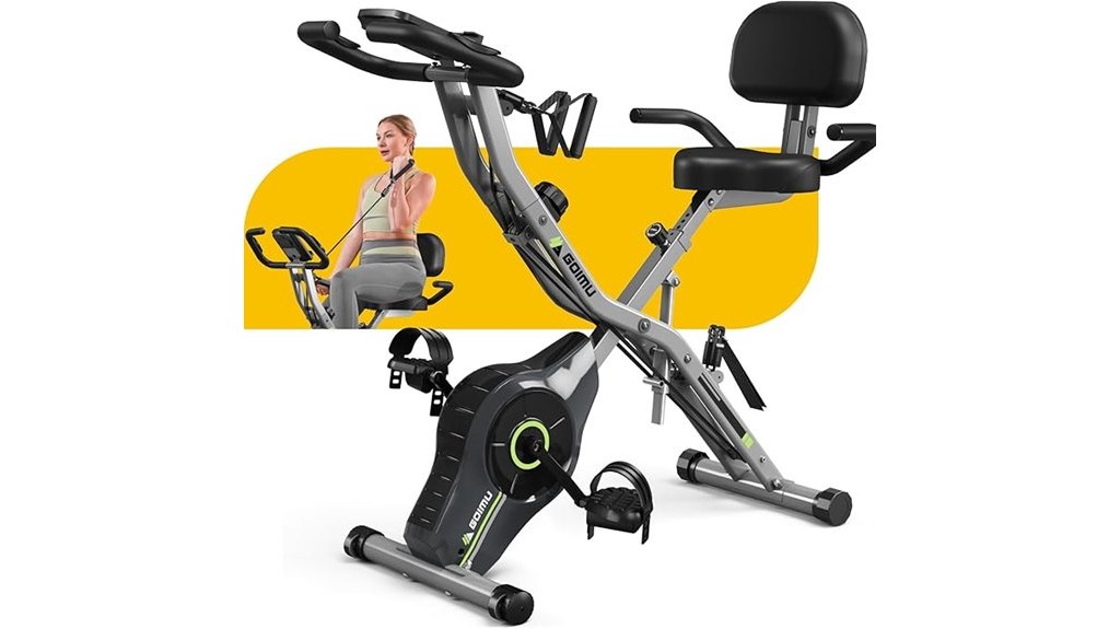 foldable exercise bike for seniors