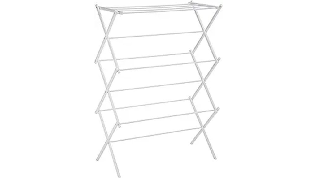 foldable portable basic laundry rack
