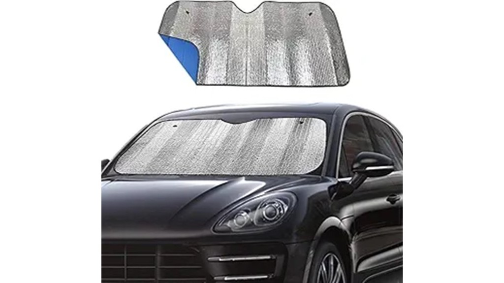 foldable windshield sun protection reflector