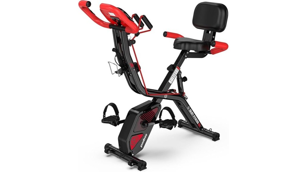 folding exercise bike for home