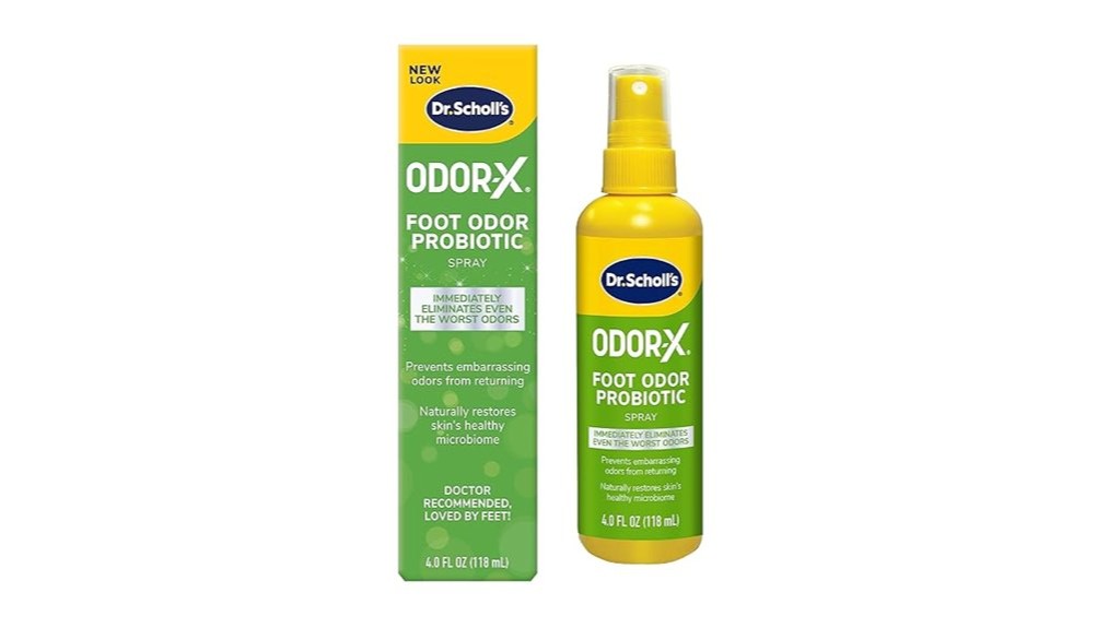 foot odor probiotic spray treatment