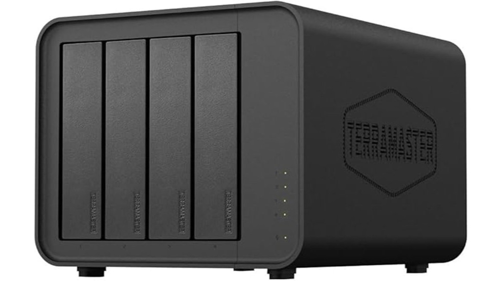 four bay network attached storage