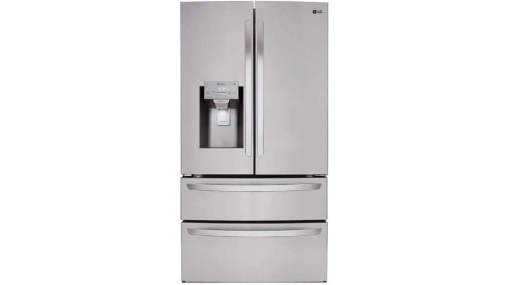 four door french refrigerator