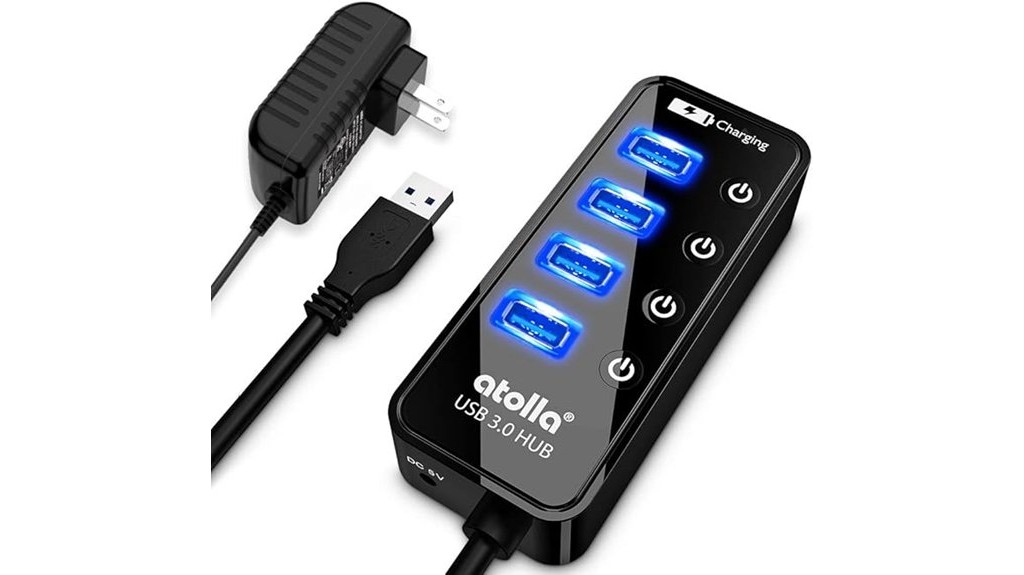four port usb 3 0 hub