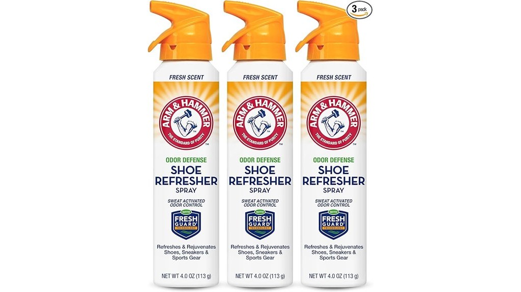 freshens shoes in three pack